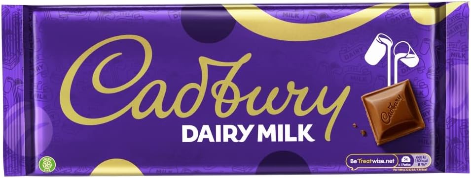 14 x Cadbury Dairy Milk Chocolate Bar Large Block - 345G