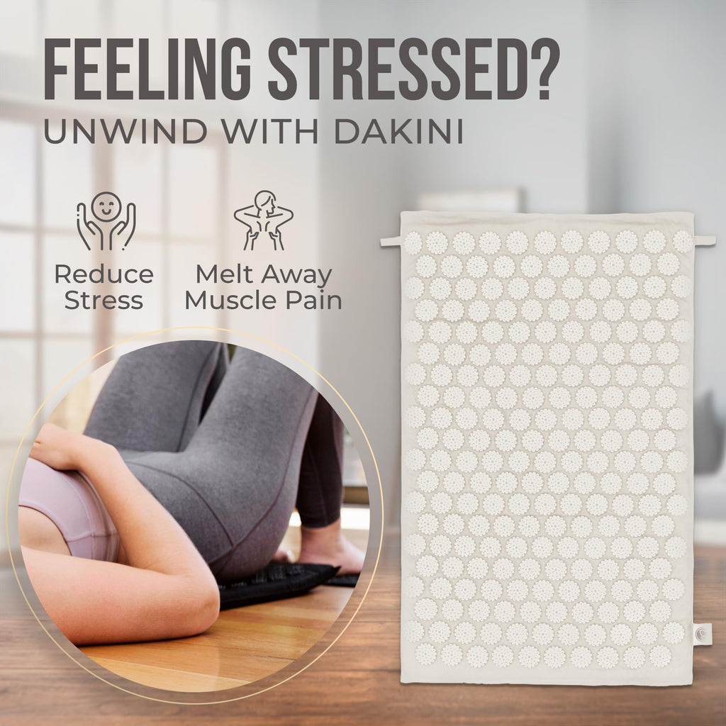 Dakini Acupressure Mat & Pillow Set – Full-Body Pain Relief