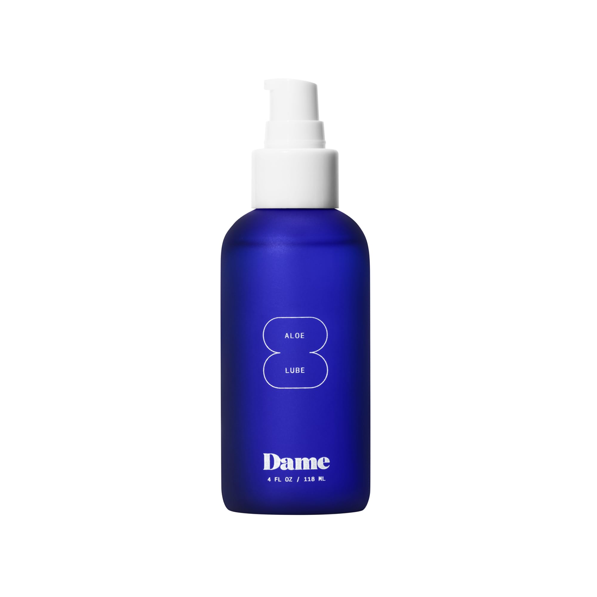 Dame Aloe Lube for Women – Doctor-Approved, pH-Balanced Aloe Vera Lubricant – 4 oz