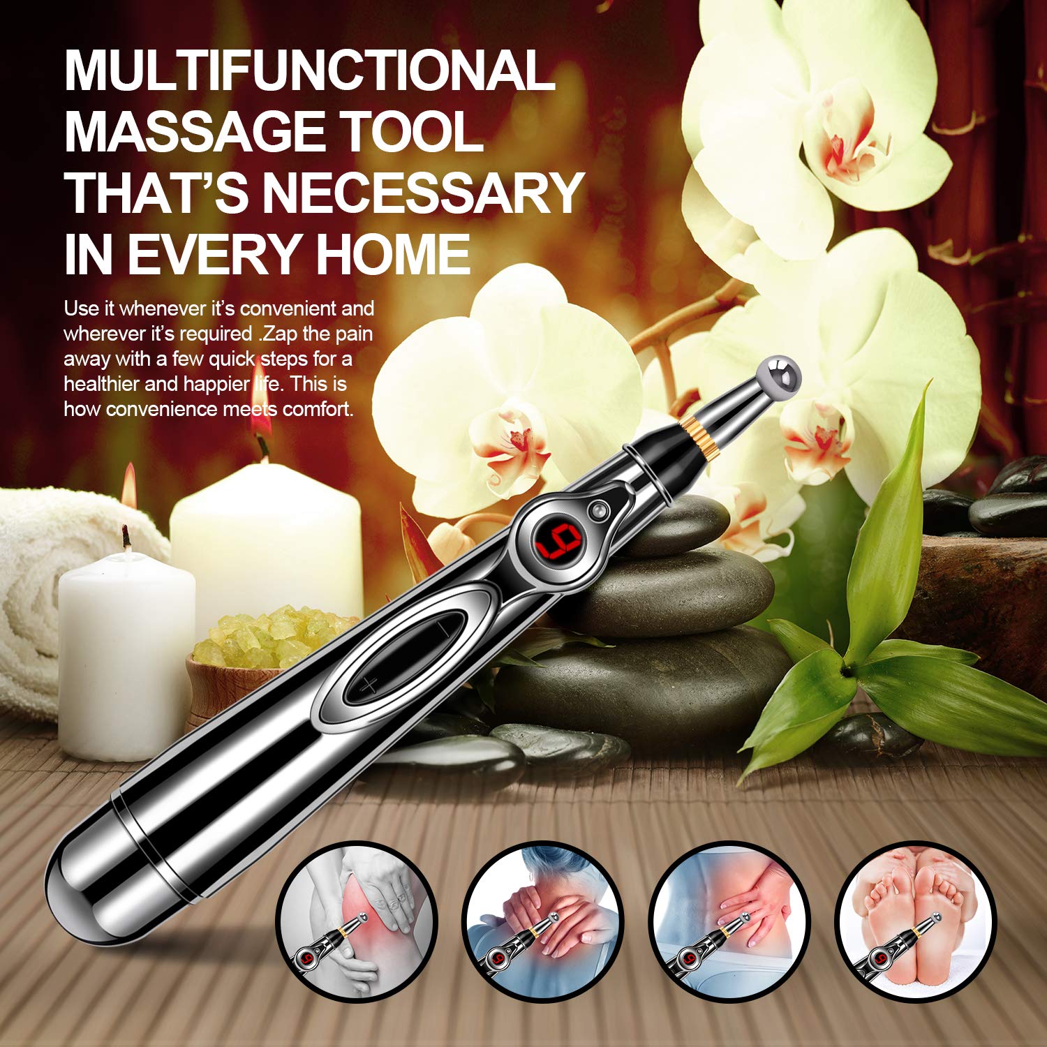 DANGSHAN 5-in-1 Acupuncture Pen – Electronic Pain Relief & Meridian Energy Massage