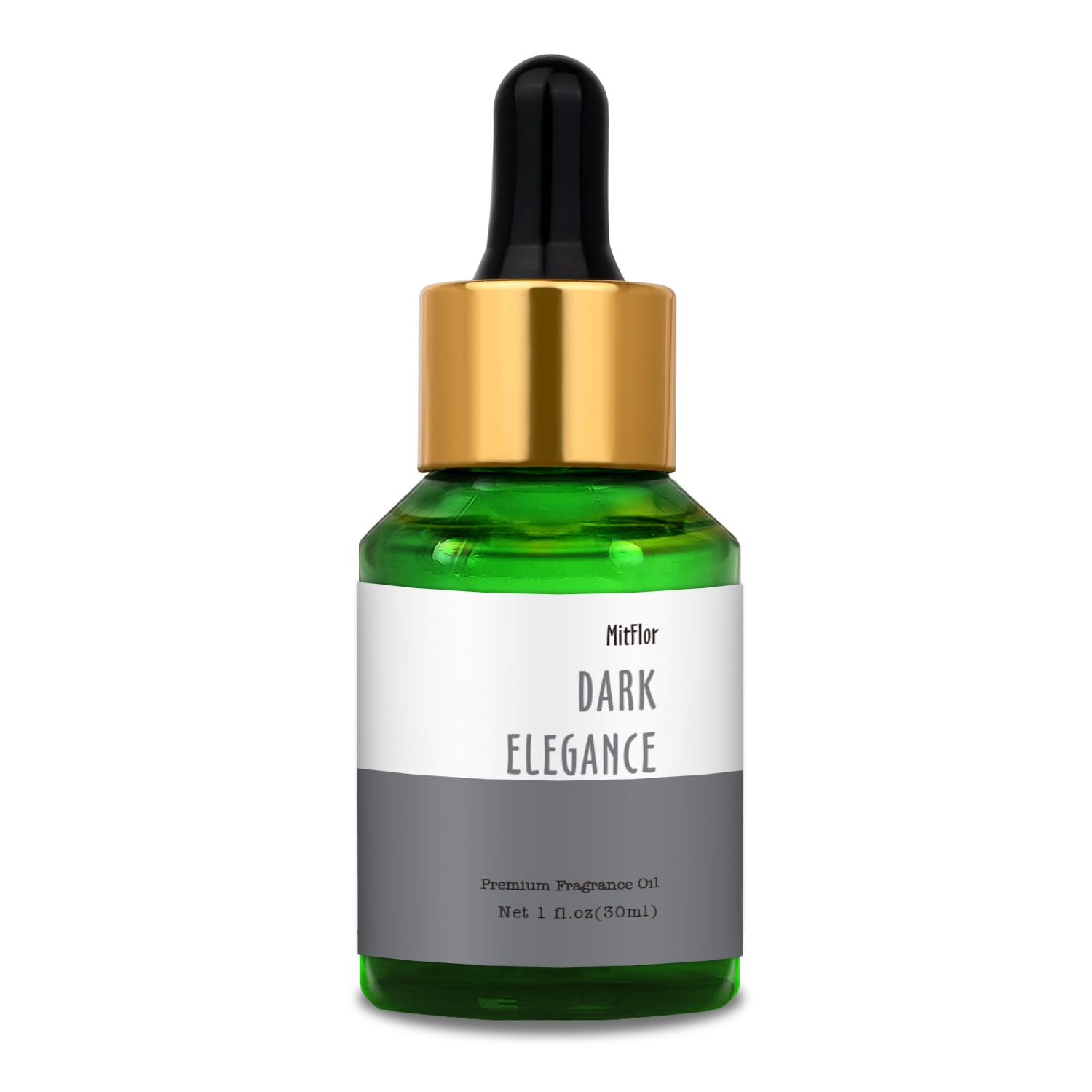 Dark Elegance Fragrance Oil 30ml – MitFlor Premium Scented Oil for Diffusers, Candles, Perfume, Beard Oil