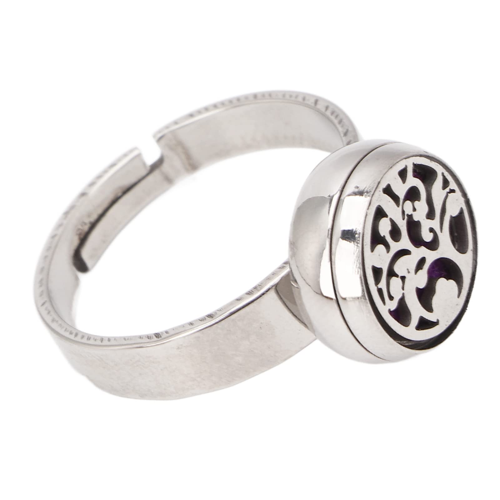 DAUERHAFT Aromatherapy Finger Ring – Portable Essential Oil Diffuser Ring for Daily Wear