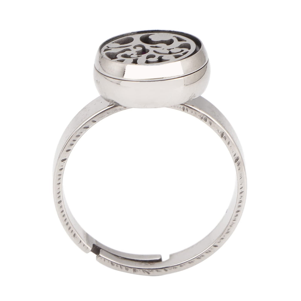 DAUERHAFT Aromatherapy Finger Ring – Portable Essential Oil Diffuser Ring for Daily Wear