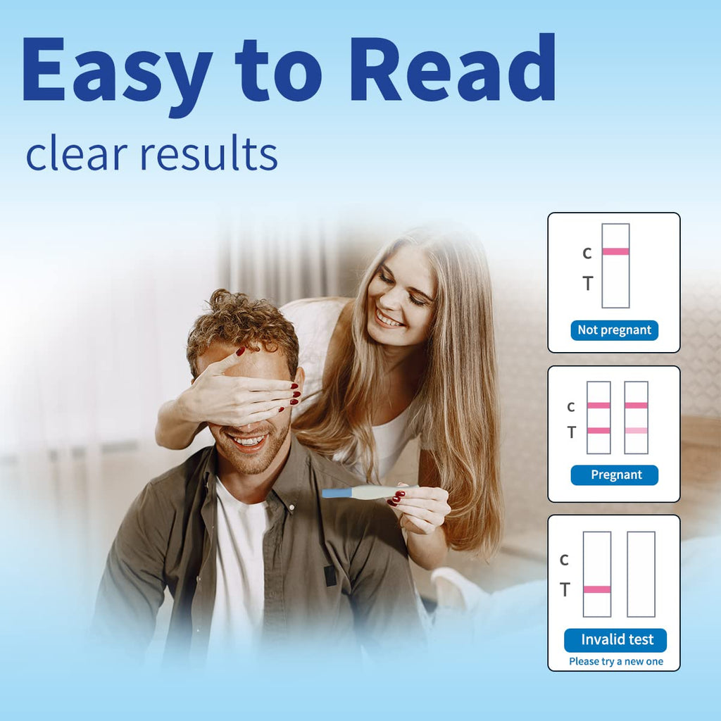DAVID Pregnancy Test: Early Detection HCG, 6-Count, 99%+ Accurate