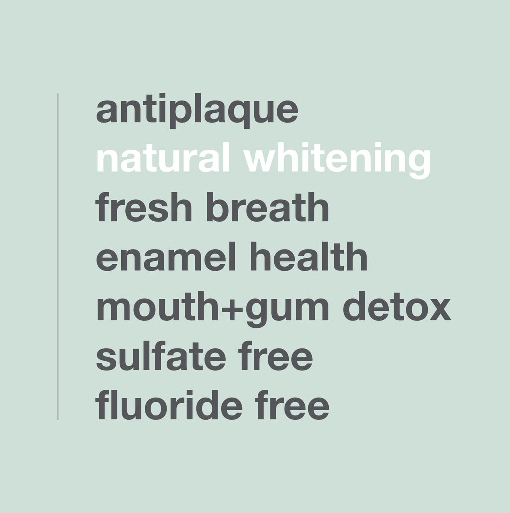 Davids Charcoal Toothpaste – Enhanced Whitening, Fluoride-Free, SLS-Free