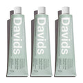 Davids Fluoride Free Toothpaste 3 Pack - SLS Free, Enamel Health, EWG Verified