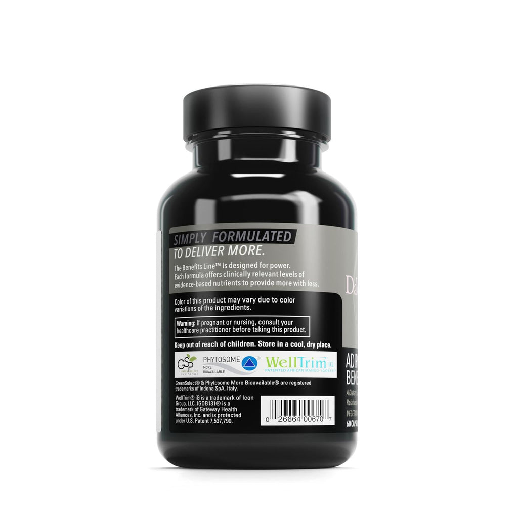 DAVINCI Labs Adipo-Leptin Benefits – Hormone Balance & Metabolism Support | 60 Vegetarian Capsules