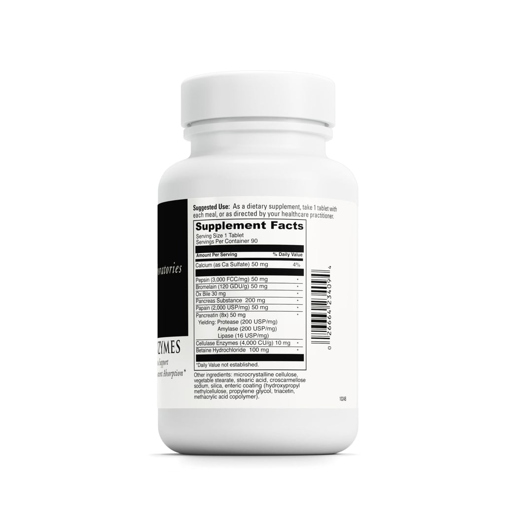 DAVINCI Labs All-Zyme – Digestive Enzymes for Nutrient Absorption (90 Tablets)