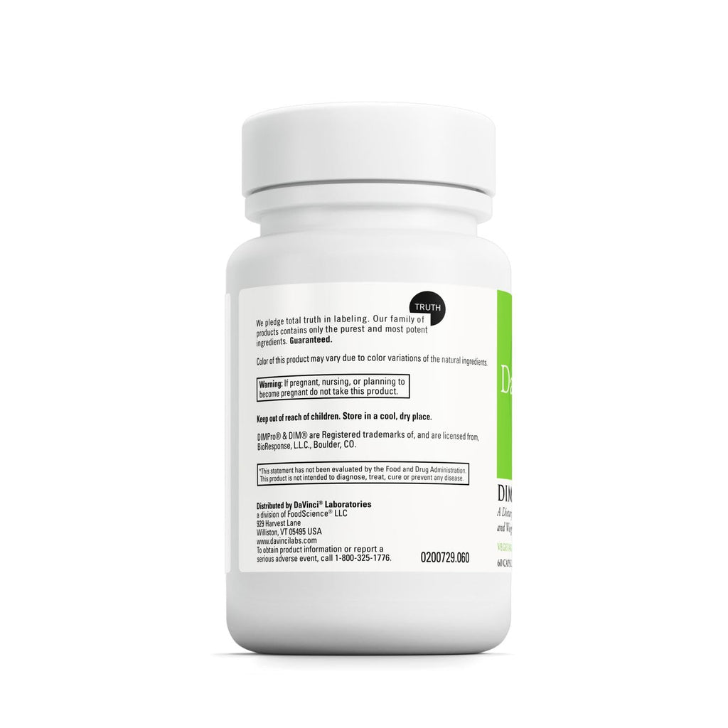 DAVINCI Labs DimPro - Hormonal Balance & Weight Management (Vegetarian, Soy-Free)