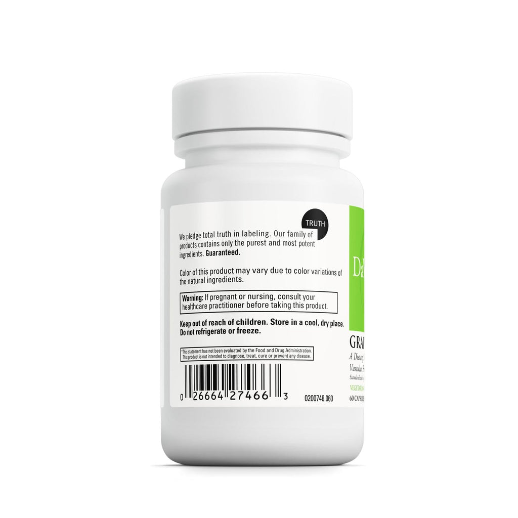 DAVINCI Labs Grape Seed-100: Immune Support & Healthy Skin (Gluten-Free)