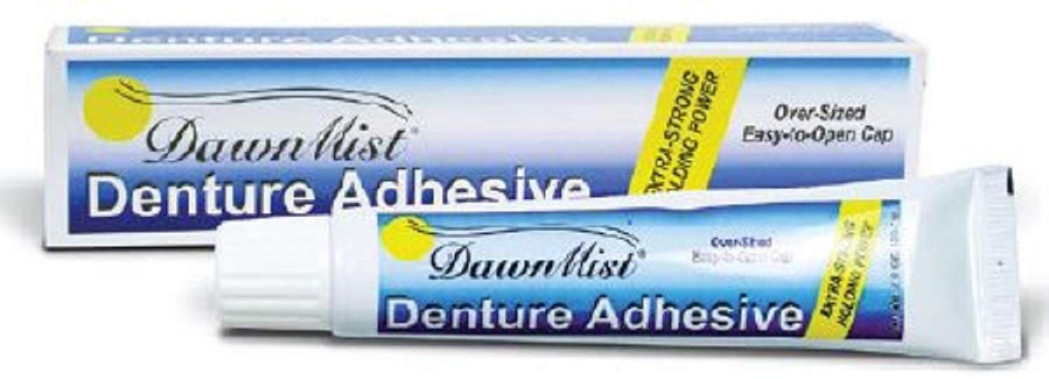 DawnMist Denture Adhesive - 2 oz | Strong Hold & Comfortable Fit