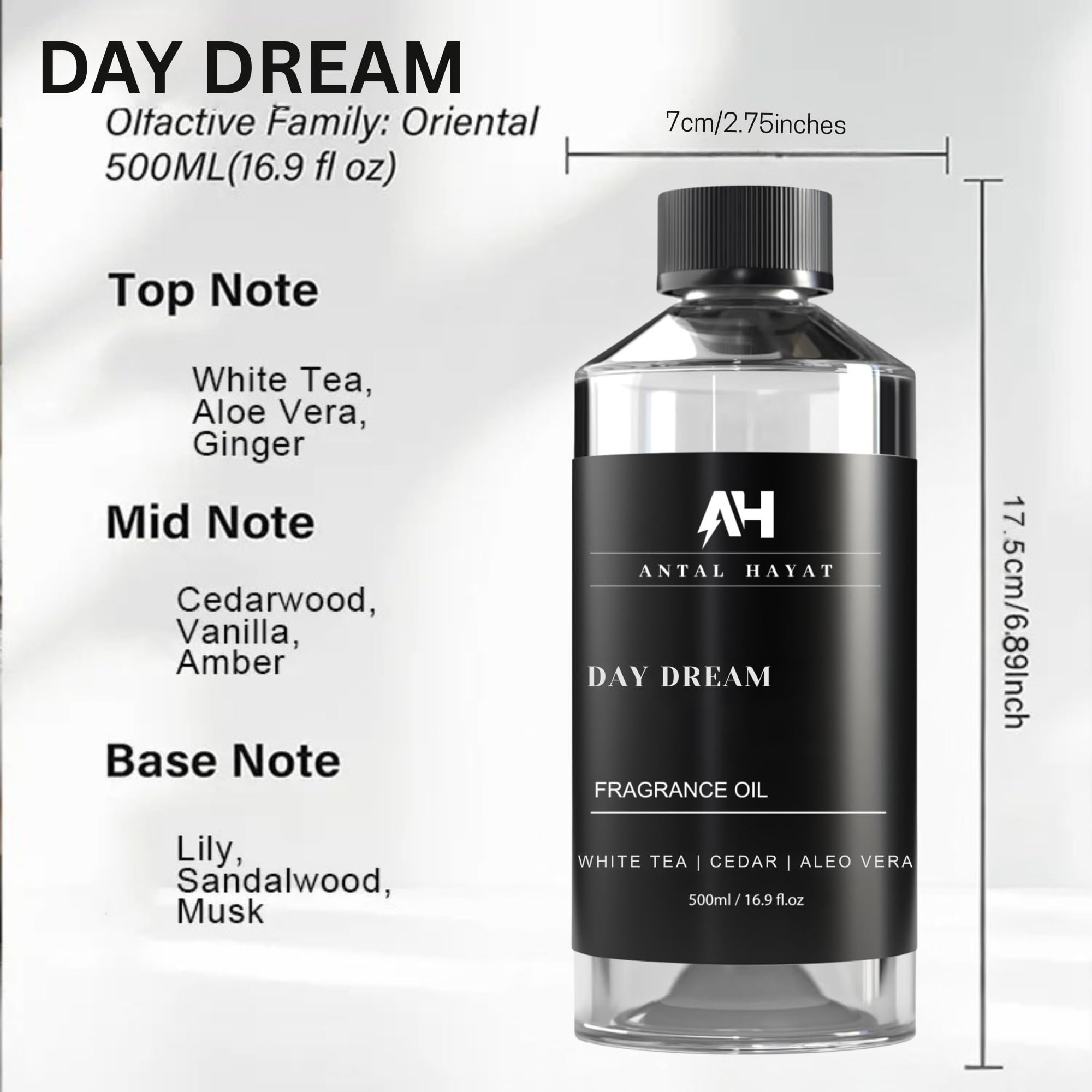 Day Dream Diffuser Oil 500mL – Luxury Hotel-Inspired Aromatherapy (Westin Hotels)