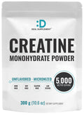 Deal Supplement Creatine Monohydrate Powder – 60 Servings, Unflavored, Micronized
