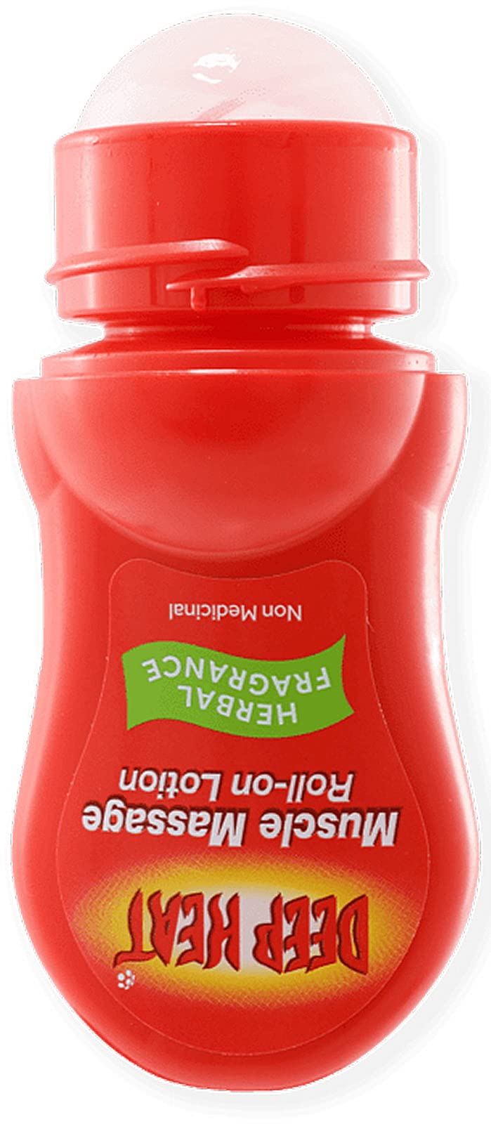 Deep Heat Muscle Massage Roll-On Lotion 50ml – Pack of 2 | Warm Relief for Tense Muscles