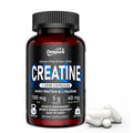 Deepure Micronized Creatine Monohydrate Capsules 5G (5000mg) - Strength & Muscle Growth | 120 Counts