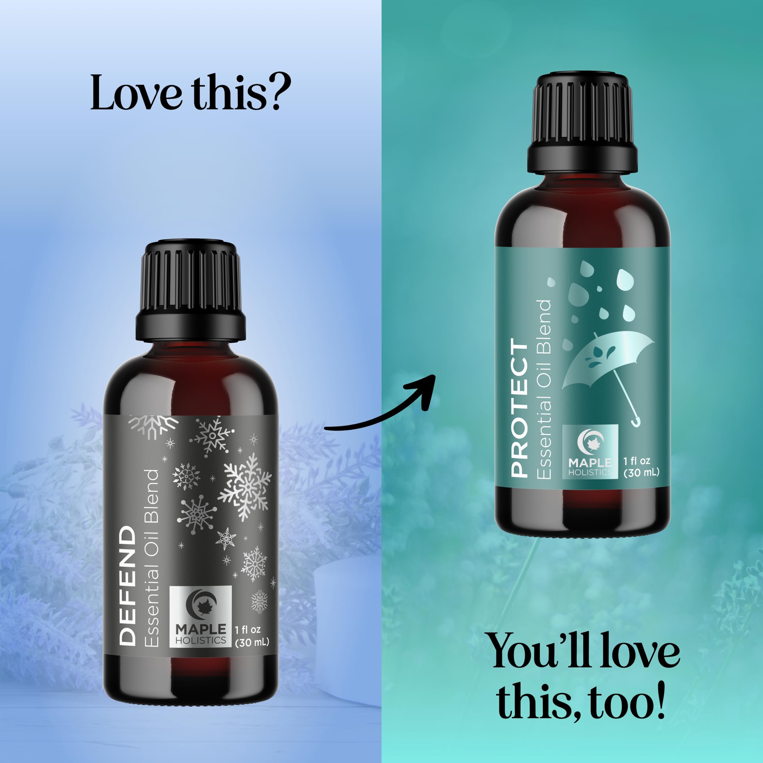 Defend Cleaning Essential Oil Blend — Pure Natural Purification for Diffusers