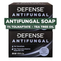 Defense Antifungal Bar Soap 2-Pack | Medicated Tolnaftate for Jock Itch, Ringworm & Athlete's Foot