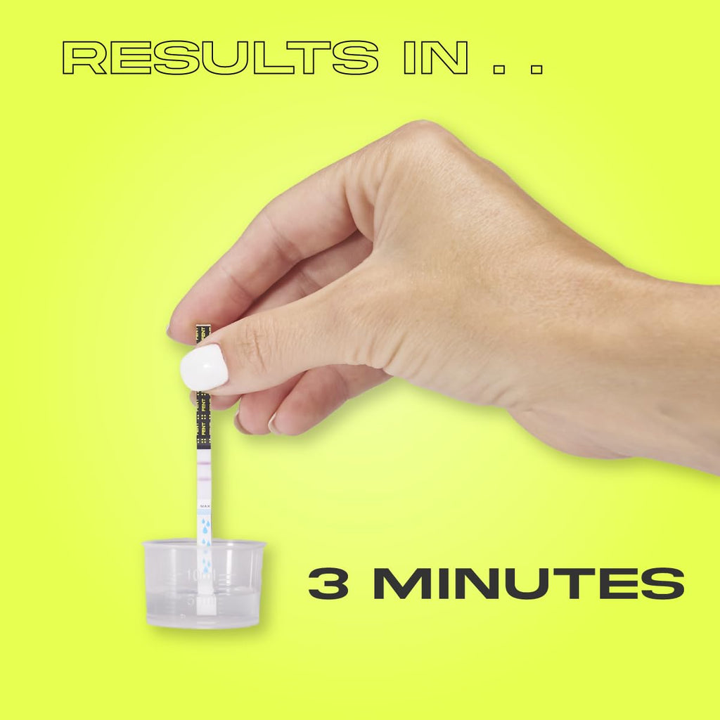 DEFENT at-Home Fentanyl Test Strip Kit – 5-Pack | Fast 3-Minute Results, Portable & Easy-to-Use