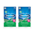 DenTek Fresh Clean Floss Picks – Extra Tight Teeth, 75 Count (2-Pack)