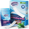 Dental Duty Teeth Whitening Strips - 28pcs, Enamel Safe, Vegan & Non-Toxic