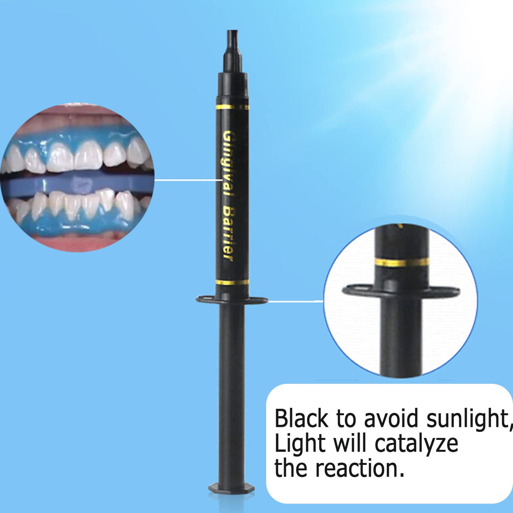 Dental Gingival Barrier Protection Gel – 10Pcs, 3ML Gum Protector for Teeth Whitening