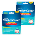 Dentemp Canker Cover 2pk – Canker Sore Medicine & Pain Relief (12 Count) for Adults