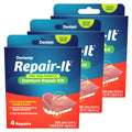 Dentemp Repair Kit - Repair-It Advanced Formula Denture Repair (2 Pack, 12 Count)