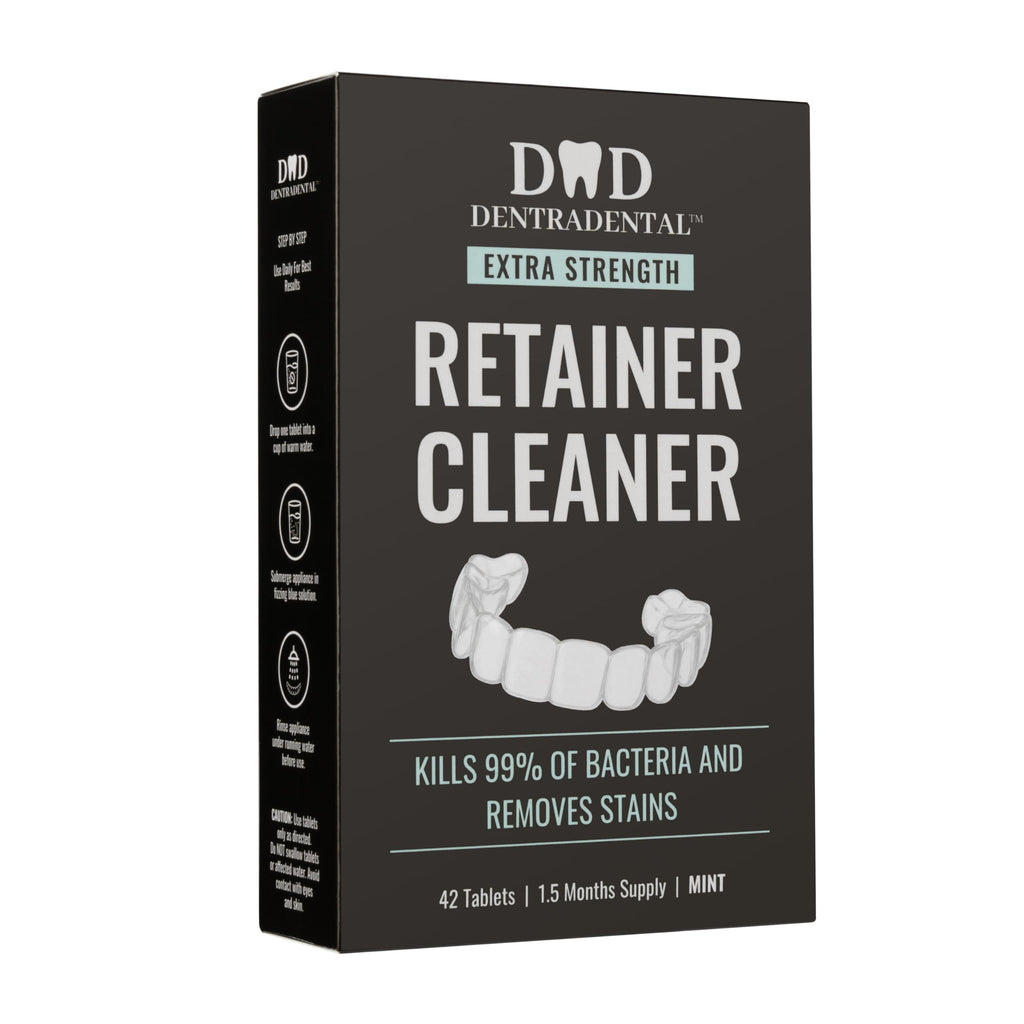 DENTRA DENTAL 42-Count Retainer Cleaner Tablets – Aligners, Mouth Guards & More | Mint