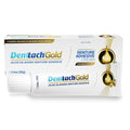 Denttach Gold Olive Oil Denture Adhesive – Zinc & Petroleum Free, 2.4 oz