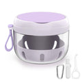 Denture Bath Box Cup – Leak-Proof Travel Retainer Case & Cleaning Kit