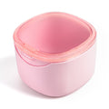 Denture Bath Case – Pink Retainer Cleaning Box | No-Leak Denture Case