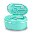 Denture Case Green | Portable Wet & Dry Cup with Lid