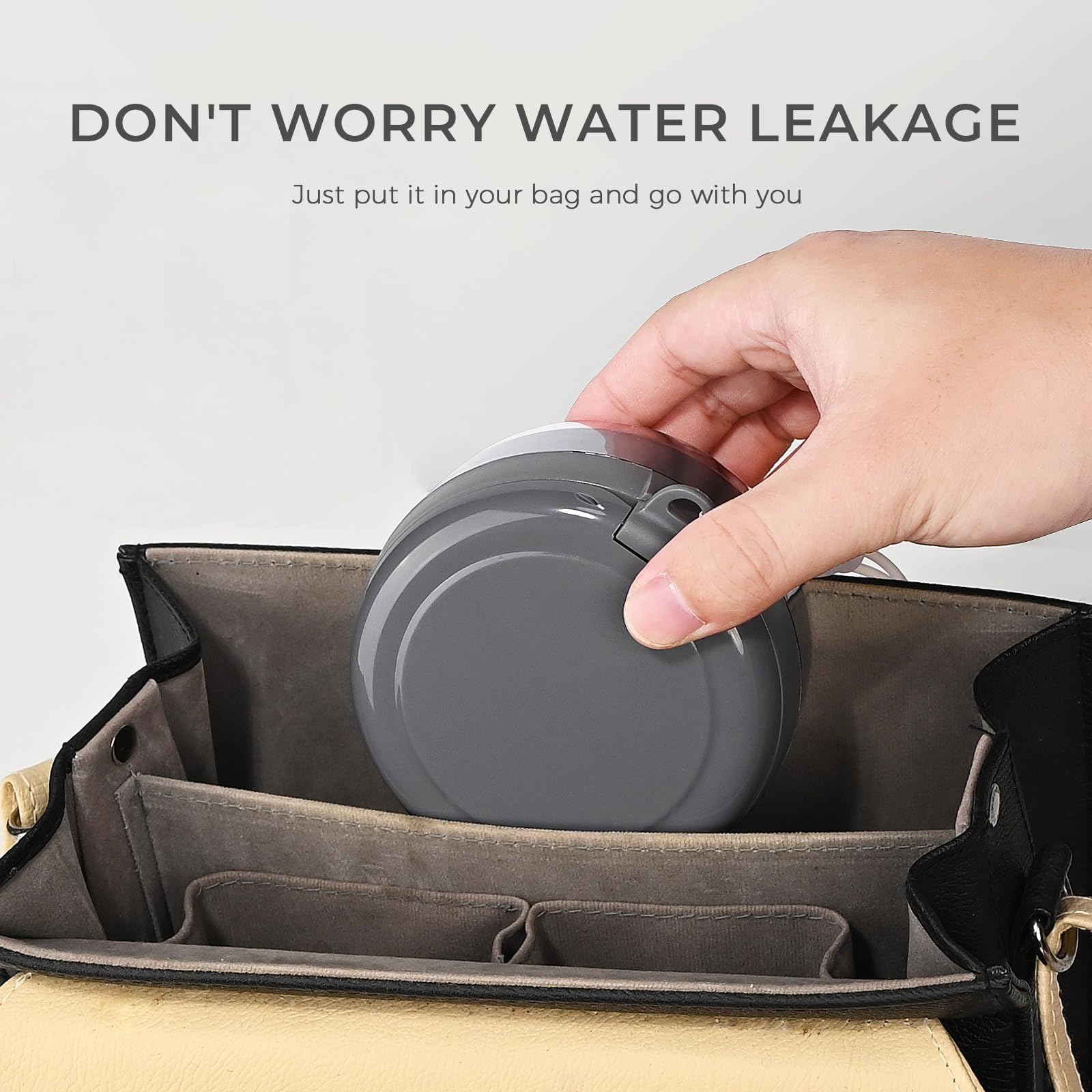 Denture Case Leak-Proof Bath Cup – Storage & Cleaning Container for Dentures