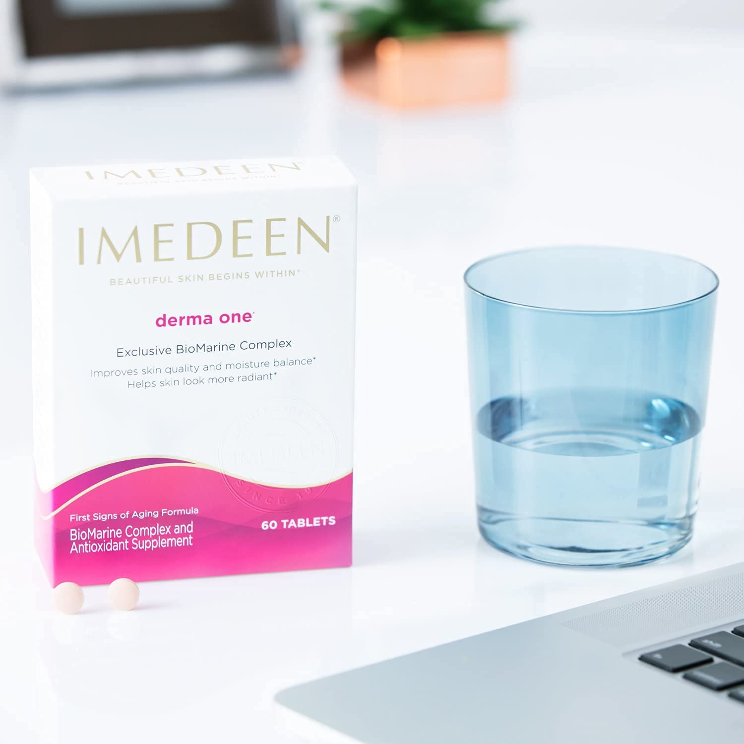 Derma One: First Signs of Aging Formula with Marine Complex & Antioxidant Supplement | IMEDEEN