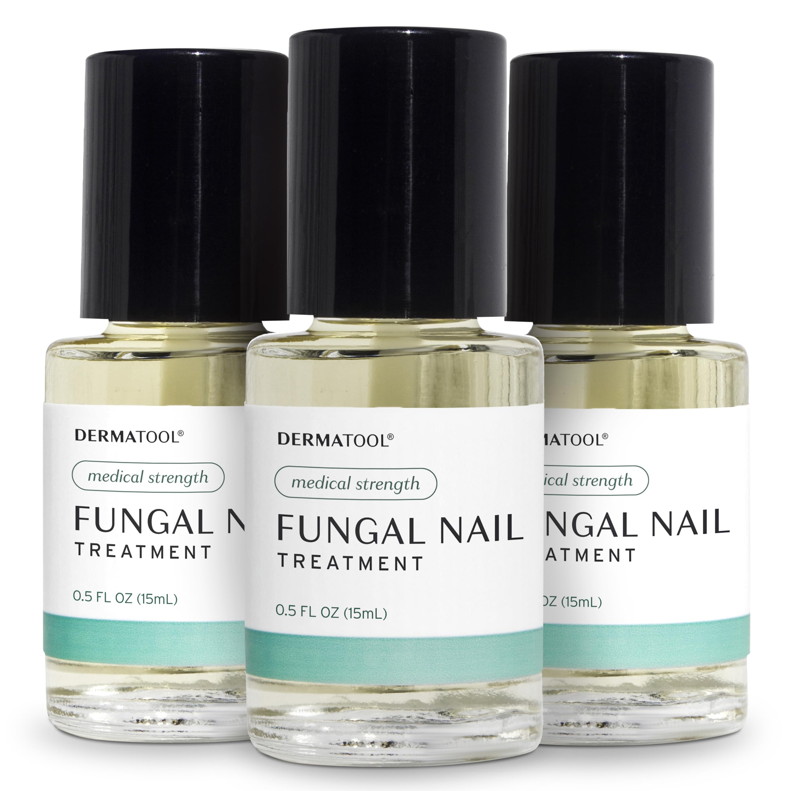 DERMATOOL Toenail Fungus Treatment Extra Strength – Clinically Proven Antifungal Solution (Pack of 3)
