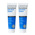 Dermeleve Steroid-Free Anti-Itch Cream | Extra Strength Relief for Psoriasis & More | 2 oz (2 Pack)