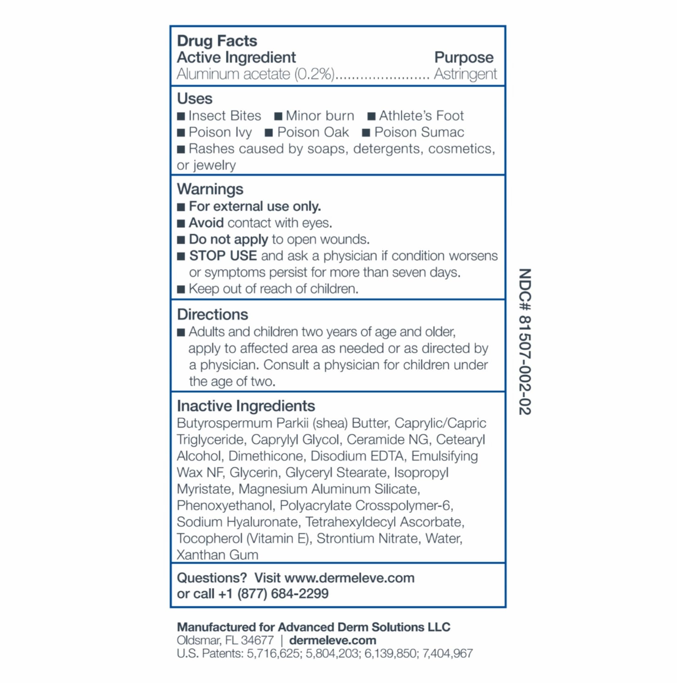 Dermeleve Steroid-Free Anti-Itch Cream | Extra Strength Relief for Psoriasis & More | 2 oz (2 Pack)