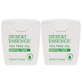 Desert Essence Tea Tree Oil Dental Floss Tape - 30 Yards, Pack of 2