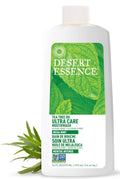 Desert Essence Tea Tree Oil Mouthwash Ultra Care Mega Mint 16 oz | Fresh Breath & Gum Health