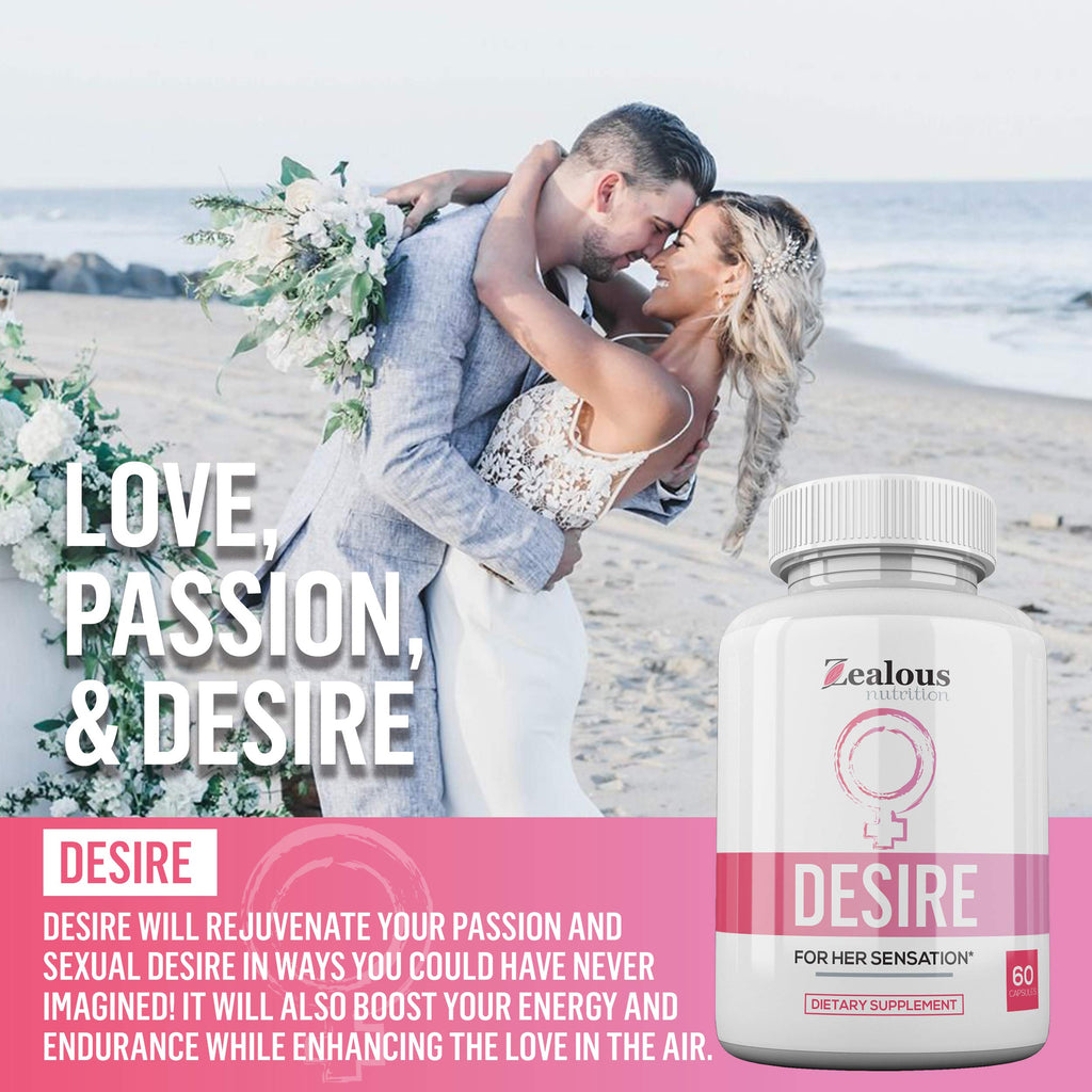 Desire Female Libido Booster – #1 Rated Women’s Libido Pills (1 Pack)