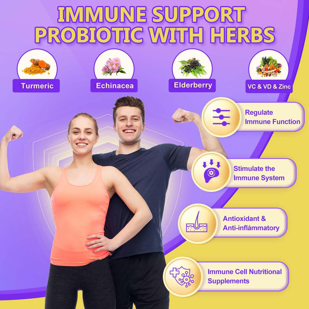 Probiotics for Women & Men – 120B CFUs, Immune Support & Detox Cleanse