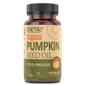 DEVA Vegan Pumpkin Seed Oil 500 mg – Cold-Pressed & Unrefined, 90 Capsules