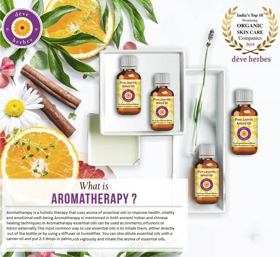 Deve Herbes Pure Ajwain Essential Oil (Trachyspermum ammi) – 30ml (1 oz) | Therapeutic Grade Steam Distilled