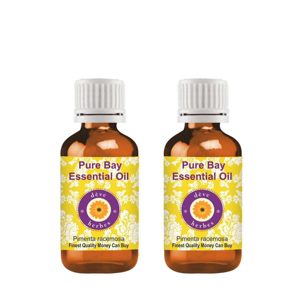 dève herbes Bay Essential Oil (Pimenta racemosa) – 30ml x 2, Pure
