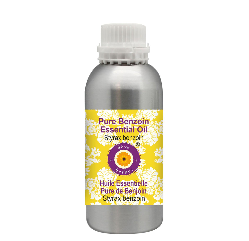 dève herbes Benzoin Essential Oil (Styrax benzoin) – Pure, Steam Distilled, 300ml
