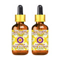 Deve Herbes Pure Fenugreek Oil (Methi) – Cold Pressed Carrier Oil, 100ml x 2 (Glass Dropper)
