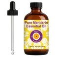dève herbes Mandarin Essential Oil (Citrus reticulata) - 120ml with Glass Dropper