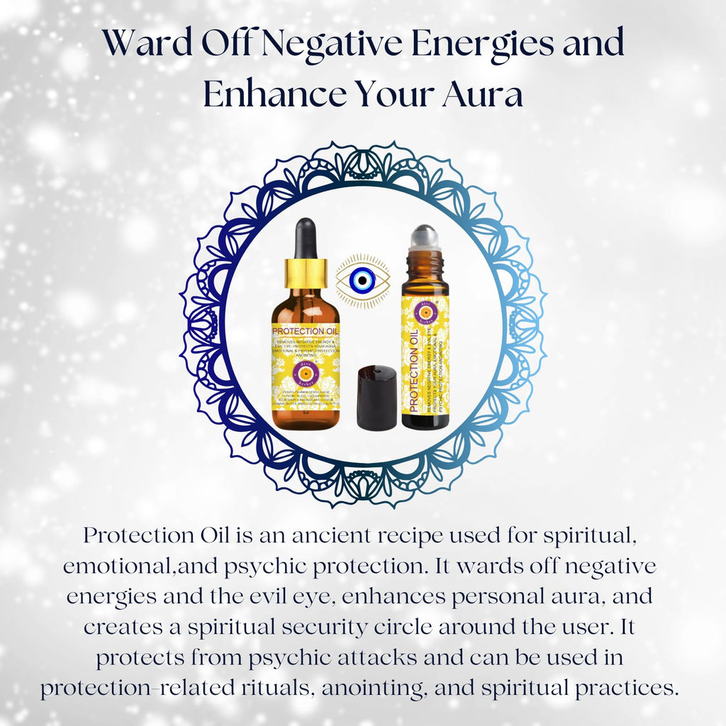 Deve Herbes Protection Oil – Essential Oil Blend for Negative Energies & Evil Eye (10ml & 5ml)