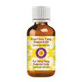dève herbes Ylang Ylang Essential Oil (Cananga odorata) Pure | Steam Distilled 30ml (1 oz) | Non-Sticky, Non-Greasy, Lightweight