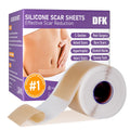 DFK Silicone Scar Sheets & Tape – Reusable Soft Hospital-Grade Silicone (1.6x79 in Roll)